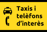 Taxis i telèfons d'interès